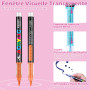 VAKKI 168 Couleurs Feutre Acrylique, Stylos Acryliques Liquide Direct Acrylic Paint Marker Coloriage pour Adultes, Marqueur Acid