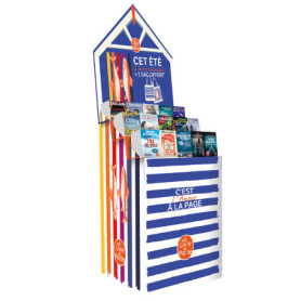 Présentoir lutrin 42LP Cet été je lis 2025 Présentoir lutrin 42LP Cet été je lis 2025