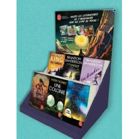 Display de comptoir 24LP Littérature imaginaire 2025 Display de comptoir 24LP Littérature imaginaire 2025