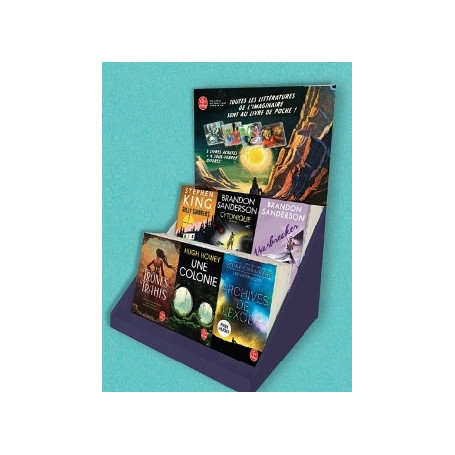 Display de comptoir 24LP Littérature imaginaire 2025
