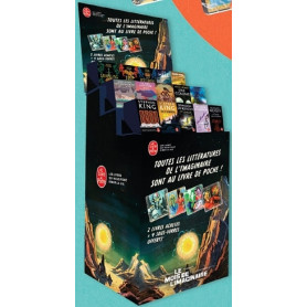 Présentoir lutrin 60LP Littérature imaginaire 2025 Présentoir lutrin 60LP Littérature imaginaire 2025