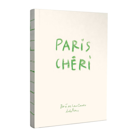 Carnet petit Paris Chéri, de Zoé de Las Cases