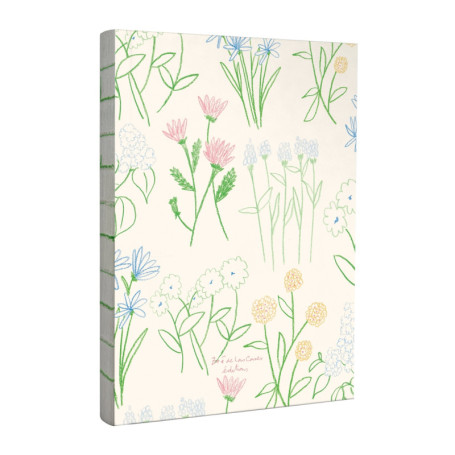 Grand cahier Fleurs, de Zoé de Las Cases