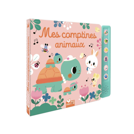 Mes comptines animaux - livre sonore avec boitier
