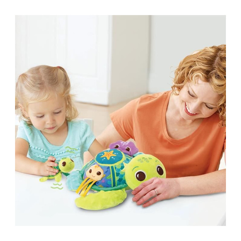 Image secondaire de Vtech Baby - Play Green - Juju, Maman Tortue - Éveil des Sens (Bouteilles Plastique Recyclées)