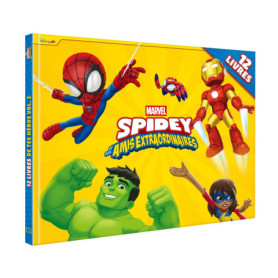 SPIDEY ET SES AMIS EXTRAORDINAIRES - Coffret - Les 12 livres de tes héros Vol. 2 - MARVEL SPIDEY ET SES AMIS EXTRAORDINAIRES - Coffret - Les 12 livres de tes héros Vol. 2 - MARVEL