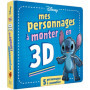 DISNEY - Grand Livre Puzzle - Mes personnages 3D à monter