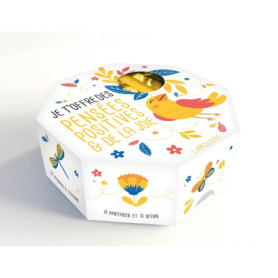 Je t'offre des pensées positives et de la joie Je t'offre des pensées positives et de la joie