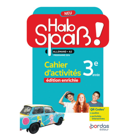 Hab'spaß ! Neu - Allemand 3ème année - 2022 - Cahier - élève