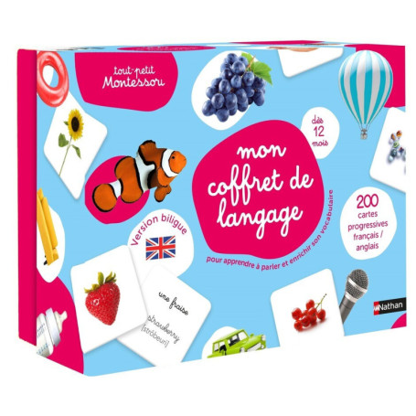 Mon coffret de langage tout petit Montessori