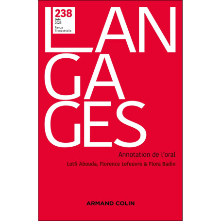 Langages Nº 238 2/2025