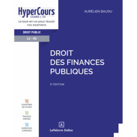 Droit des finances publiques. 5e éd. Droit des finances publiques. 5e éd.