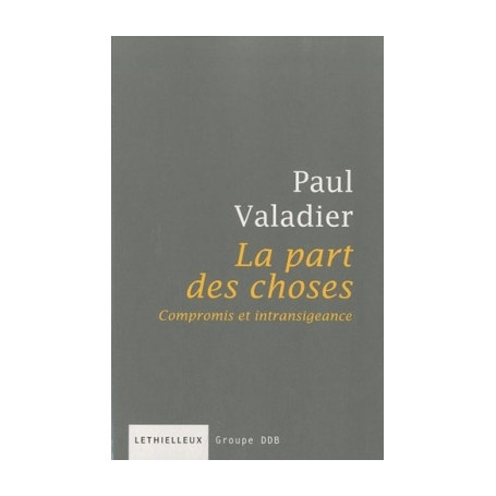 La part des choses