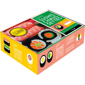 Coffret soirée sushis chaussettes Coffret soirée sushis chaussettes