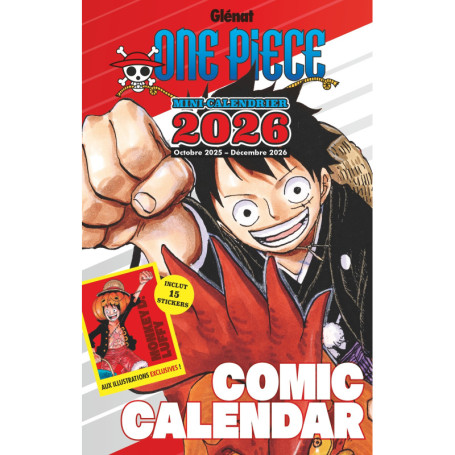 One Piece - Mini-calendrier 2026