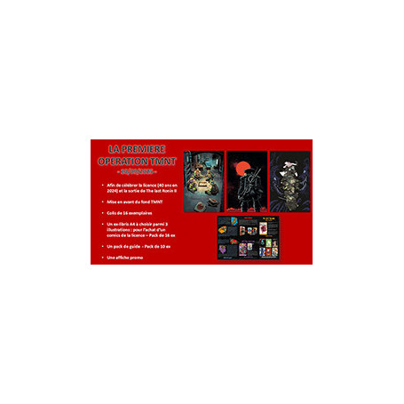 Colis série OP TMNT 2025