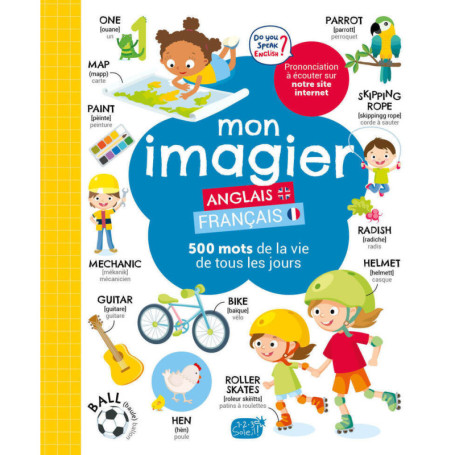 IMAGIER BILINGUE - MON IMAGIER FRANÇAIS-ANGLAIS NE