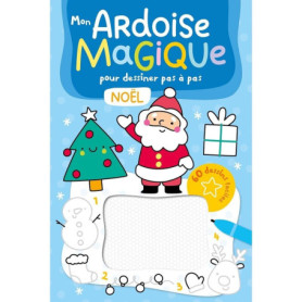 Mon ardoise magique pour dessiner pas à pas - Noël - 60 dessins faciles Mon ardoise magique pour dessiner pas à pas - Noël - 60 dessins faciles