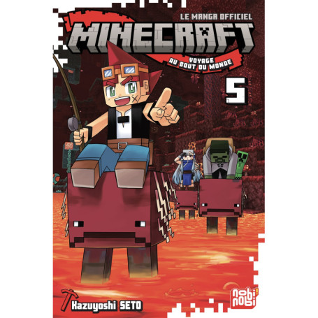 Minecraft, le manga officiel - Voyage au bout du monde T05