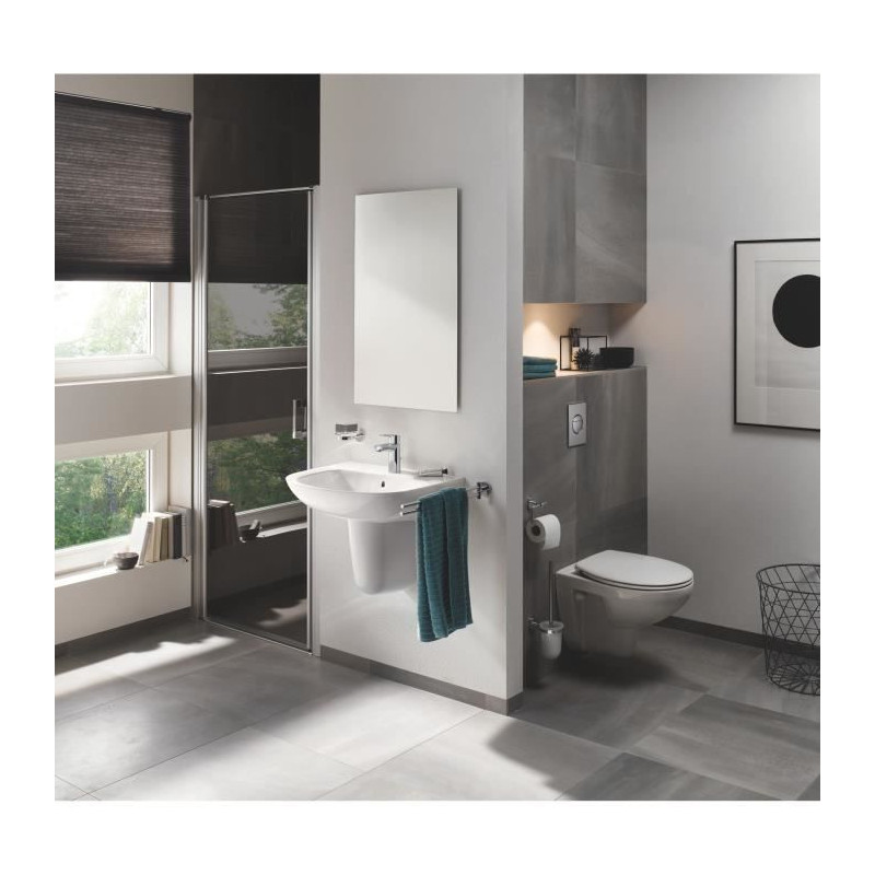 Image secondaire de Grohe Abattant WC fermeture frein de chute Bau Ceramic Blanc alpin 39493000