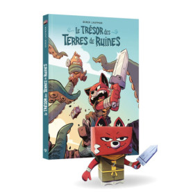 Le Trésor des Terres de Ruines + 1 paper toy - édition limitée Le Trésor des Terres de Ruines + 1 paper toy - édition limitée