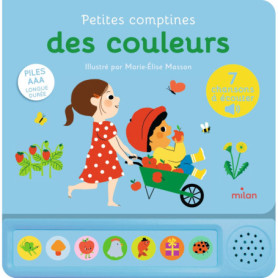 Contes et comptines à écouter - Petites comptines des couleurs - LIVRE SONORE - Dès 1 an Contes et comptines à écouter - Petites comptines des couleurs - LIVRE SONORE - Dès 1 an