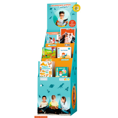 PLV de sol Docus rentrée - 10 ans leader - 50 ex 2025