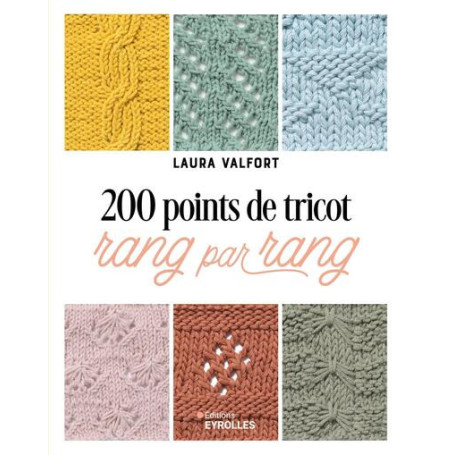 200 points de tricot rang par rang