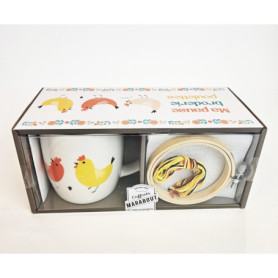 Ma pause broderie poulettes Ma pause broderie poulettes