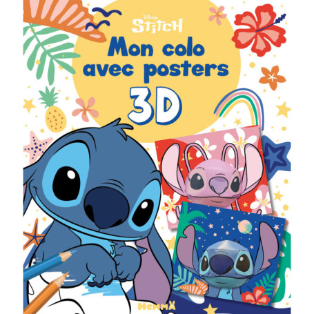 Disney Stitch - Mon colo avec posters 3D