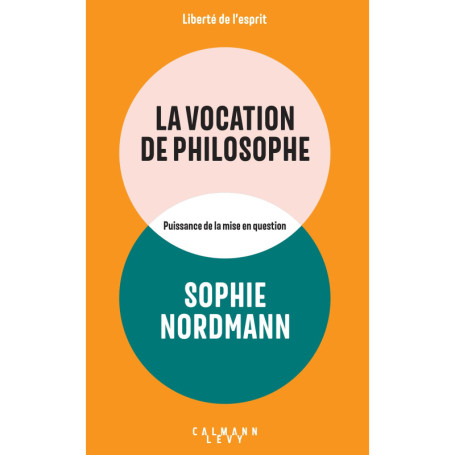 La Vocation de philosophe