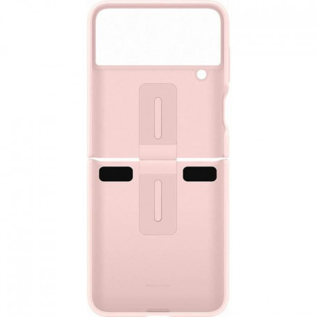 Coque Silicone avec Anneau SAMSUNG Galaxy Z Flip4 Rose 44,99 €