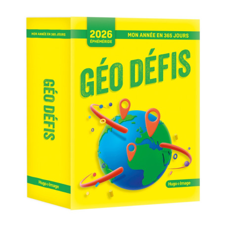 Mon année en 365 jours - 2026 - Géo Défis