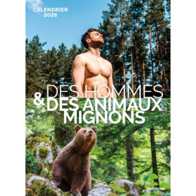 Calendrier mural Hommes VS Animaux trop mignons 2026 Calendrier mural Hommes VS Animaux trop mignons 2026