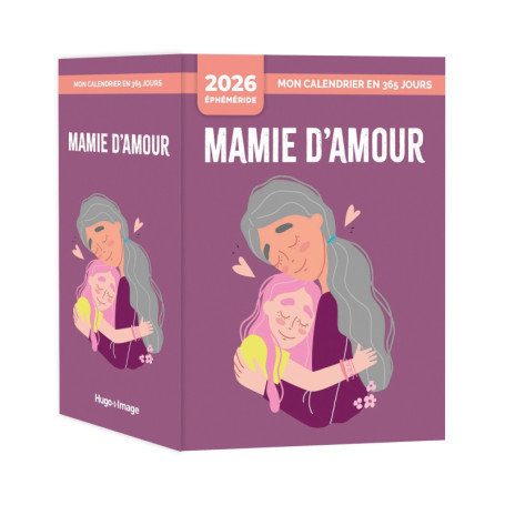 Mon calendrier 2026 - Mamie d'amour