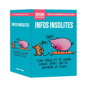 Mon calendrier 2026 - Infos insolites Mon calendrier 2026 - Infos insolites