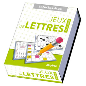 Calendrier Jeux de lettres en 365 jours - Année à bloc Calendrier Jeux de lettres en 365 jours - Année à bloc