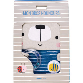 Mon gros nounours avec hochet Mon gros nounours avec hochet