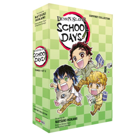 Demon Slayer School Days - Coffret T01 & T02