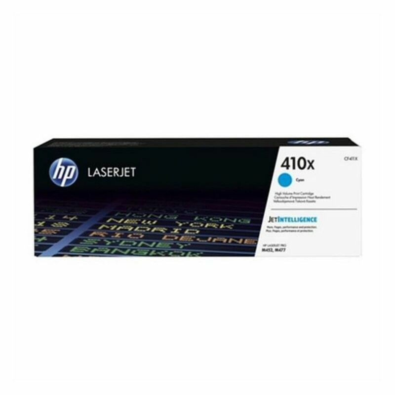 HP 410X toner LaserJet cyan grande capacité authentique