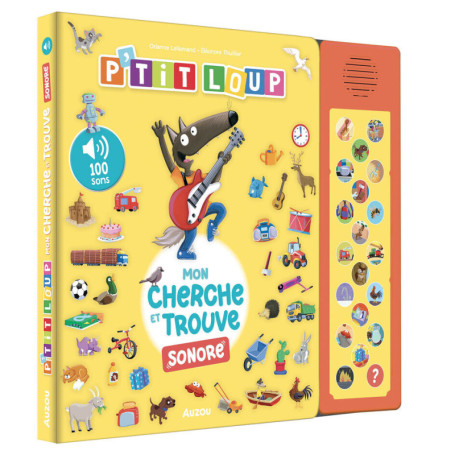 P'tit loup - mon cherche et trouve sonore