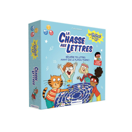 Les héros du CP - la chasse aux lettres