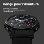Amazfit T-Rex 3 Pro Montre Connectée Outdoor 48 mm, Écran AMOLED en Saphir, Lunette en Titane, GPS Double Bande, Cartes Hors Lig