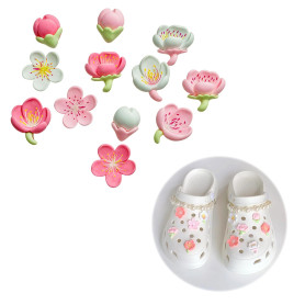 DmDoyy 12 PCS Accessoires De Chaussure En Strass, Pins Crocs Femme, Breloque Crocs, Accessoires Sakura, Ornements De Chaussure D DmDoyy 12 PCS Accessoires De Chaussure En Strass, Pins Crocs Femme, Breloque Crocs, Accessoires Sakura, Ornements De Chaussure D