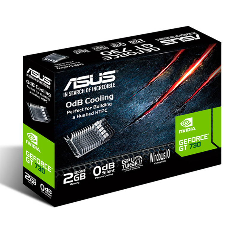 Image secondaire de Asus GT730-SL-2GD5-BRK Nvidia GeForce GT 730 2 Go GDDR5