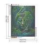 DCIDBEI Grande Format Peinture Diamant Bouddha 40x50cm Diamond Painting 5D Arbre de Vie Peinture par Numéros Arbre de Vie Peintu