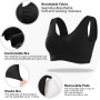 Memoryee Lot de 3 Soutiens-Gorge de Sport Femme sans Armatures Grande Taille Football Running Yoga Brassière Tenue Vêtements