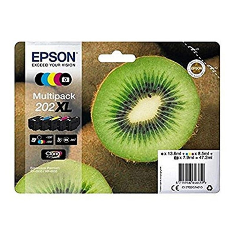 Image secondaire de Epson Kiwi Singlepack Yellow 202 Claria Premium Ink