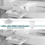Samodra Pulvérisateur Bidet non électrique avec double buses rétractables autonettoyantes - Nettoyage avant et arrière - Bouton