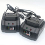 Chargeur pour Batterie Lithium 18V 21V Appliquer à la Perceuse Meuleuse D'Angle Ventilateur éLectrique Outils éLectriques Prise
